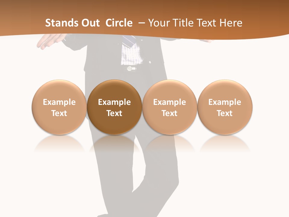 Young Businessman Shrugging Both Shoulders, In Gesture Of Doubtfulness And Confusion, Isolated On White. PowerPoint Template