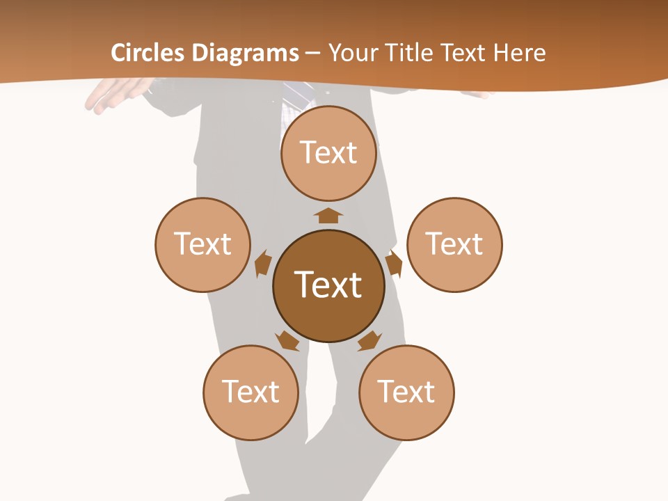 Young Businessman Shrugging Both Shoulders, In Gesture Of Doubtfulness And Confusion, Isolated On White. PowerPoint Template