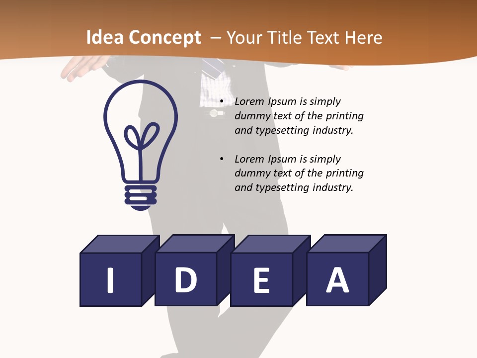 Young Businessman Shrugging Both Shoulders, In Gesture Of Doubtfulness And Confusion, Isolated On White. PowerPoint Template