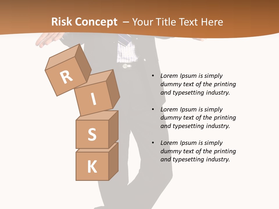 Young Businessman Shrugging Both Shoulders, In Gesture Of Doubtfulness And Confusion, Isolated On White. PowerPoint Template