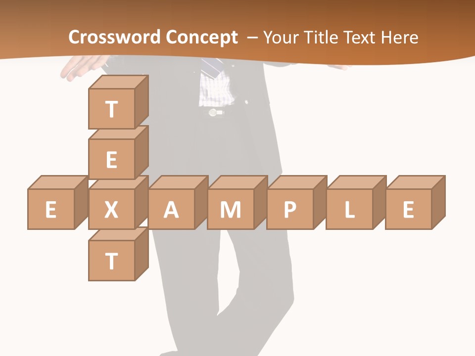 Young Businessman Shrugging Both Shoulders, In Gesture Of Doubtfulness And Confusion, Isolated On White. PowerPoint Template