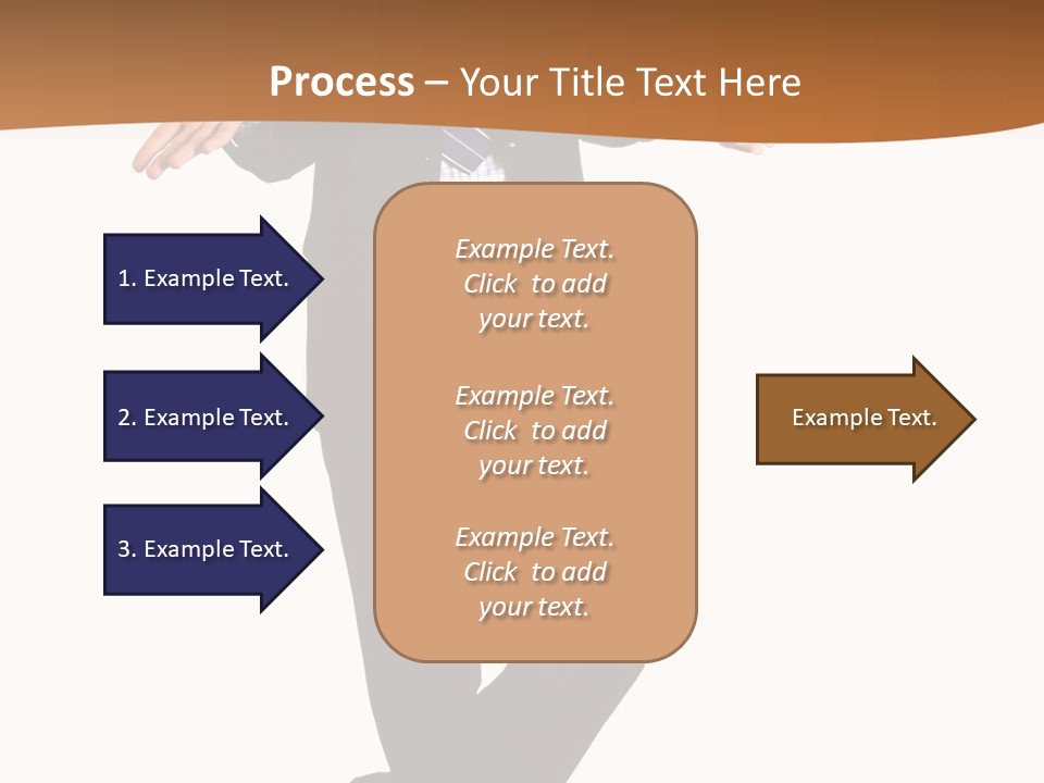 Young Businessman Shrugging Both Shoulders, In Gesture Of Doubtfulness And Confusion, Isolated On White. PowerPoint Template