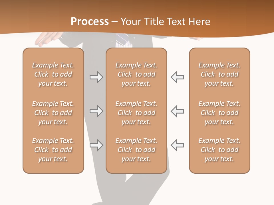 Young Businessman Shrugging Both Shoulders, In Gesture Of Doubtfulness And Confusion, Isolated On White. PowerPoint Template