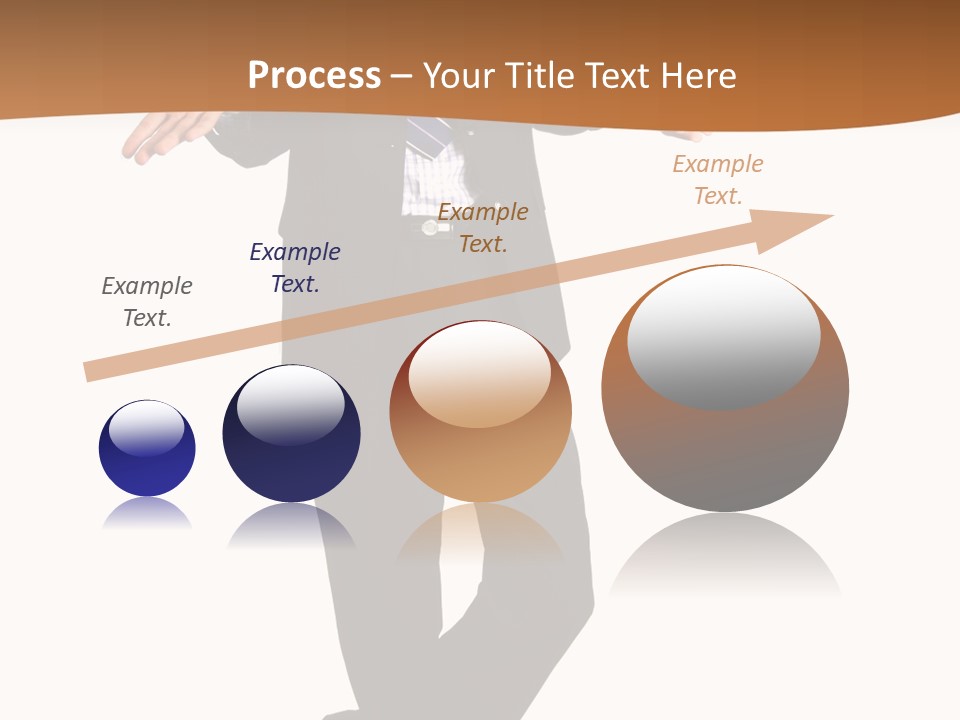 Young Businessman Shrugging Both Shoulders, In Gesture Of Doubtfulness And Confusion, Isolated On White. PowerPoint Template