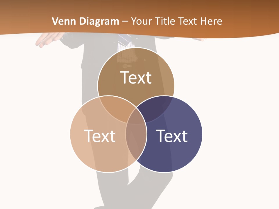 Young Businessman Shrugging Both Shoulders, In Gesture Of Doubtfulness And Confusion, Isolated On White. PowerPoint Template