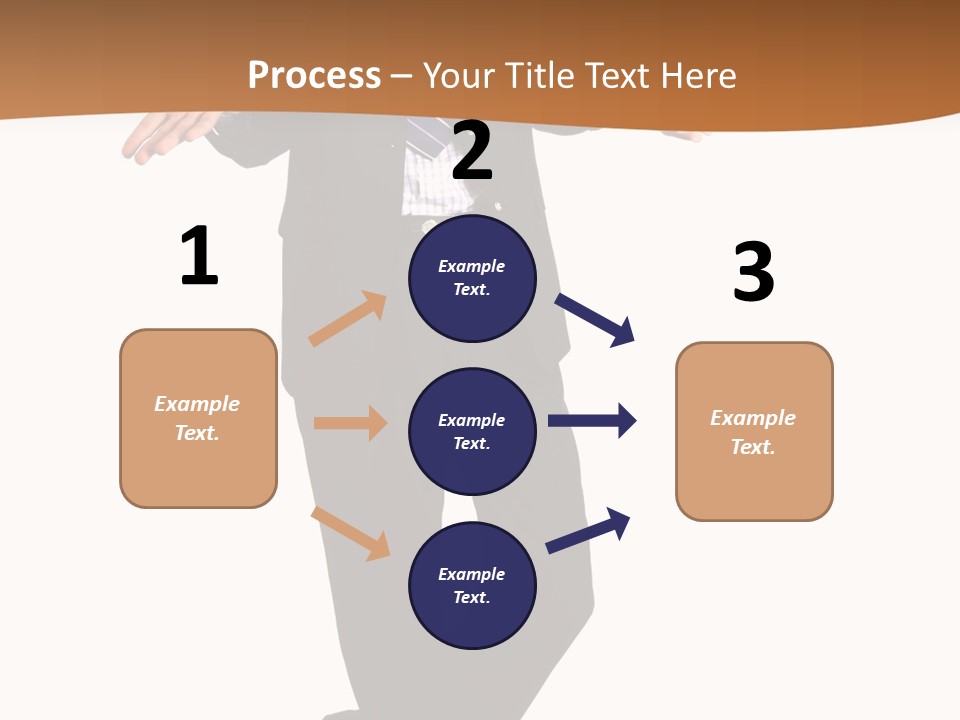 Young Businessman Shrugging Both Shoulders, In Gesture Of Doubtfulness And Confusion, Isolated On White. PowerPoint Template