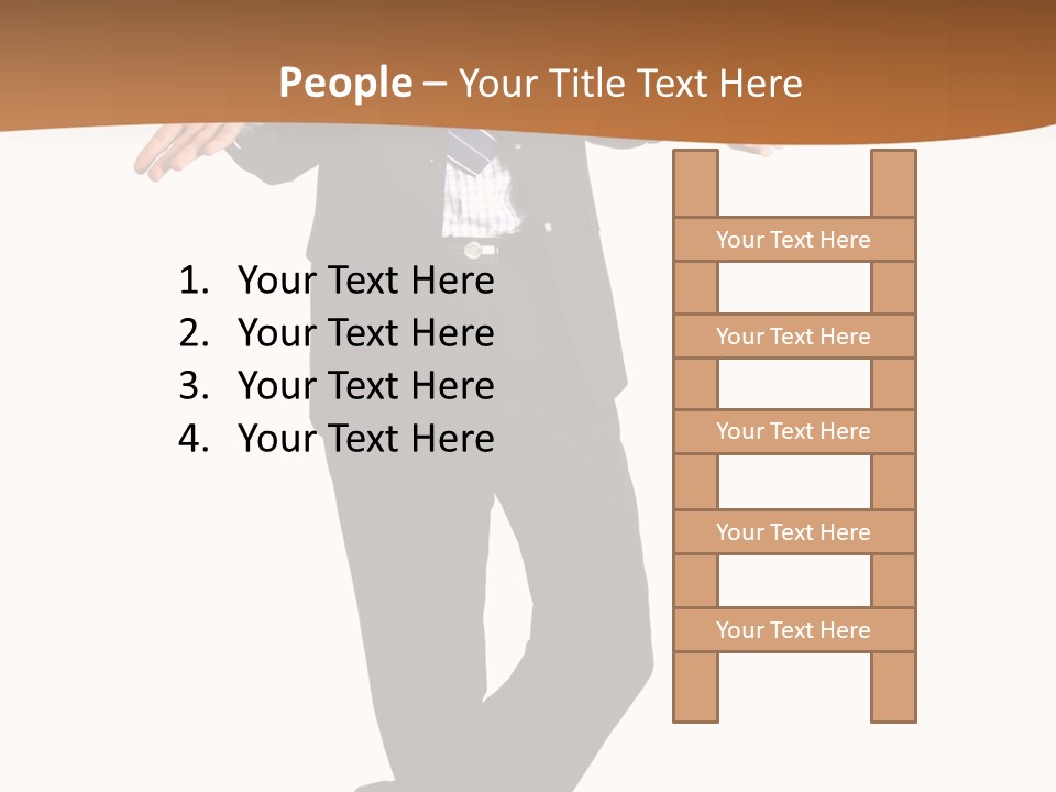 Young Businessman Shrugging Both Shoulders, In Gesture Of Doubtfulness And Confusion, Isolated On White. PowerPoint Template