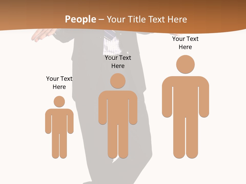 Young Businessman Shrugging Both Shoulders, In Gesture Of Doubtfulness And Confusion, Isolated On White. PowerPoint Template