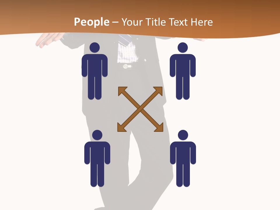 Young Businessman Shrugging Both Shoulders, In Gesture Of Doubtfulness And Confusion, Isolated On White. PowerPoint Template