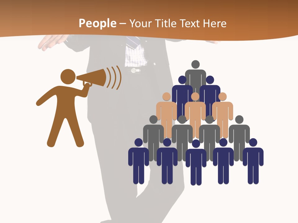 Young Businessman Shrugging Both Shoulders, In Gesture Of Doubtfulness And Confusion, Isolated On White. PowerPoint Template