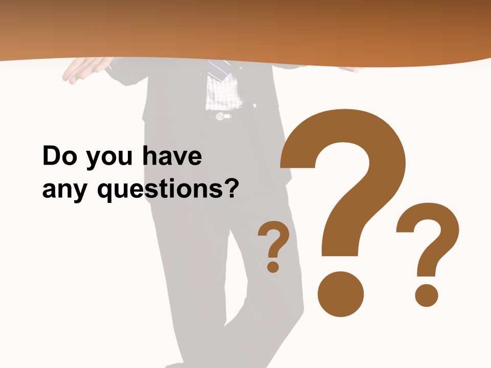 Young Businessman Shrugging Both Shoulders, In Gesture Of Doubtfulness And Confusion, Isolated On White. PowerPoint Template