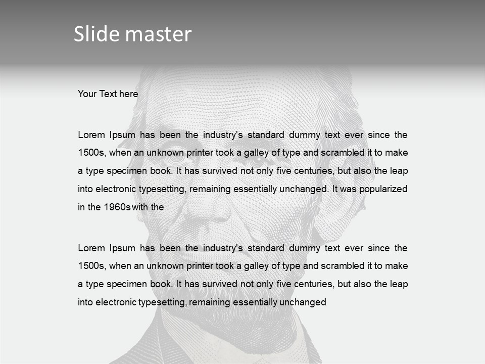 Honest Abe PowerPoint Template