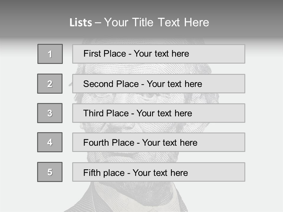 Honest Abe PowerPoint Template