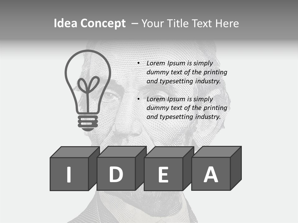 Honest Abe PowerPoint Template