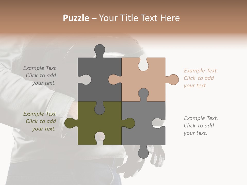 Motorcyclist PowerPoint Template