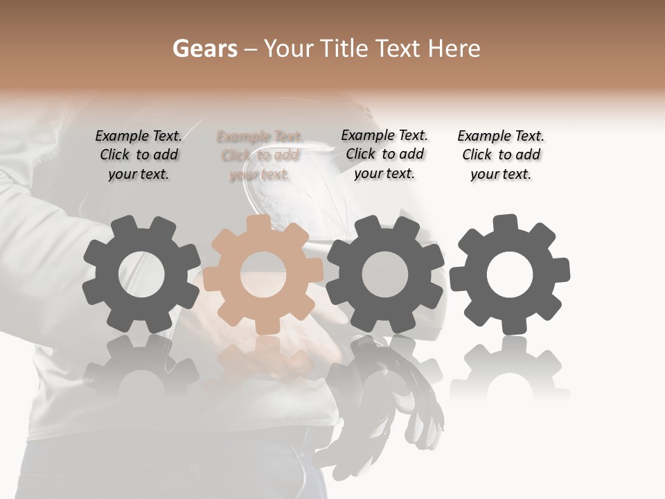 Motorcyclist PowerPoint Template