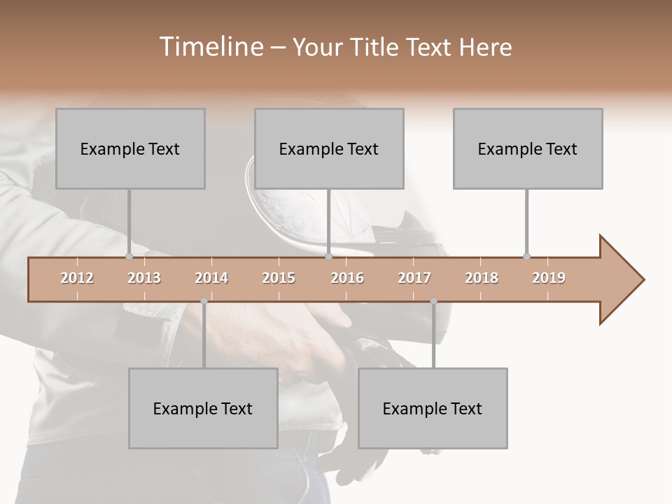 Motorcyclist PowerPoint Template
