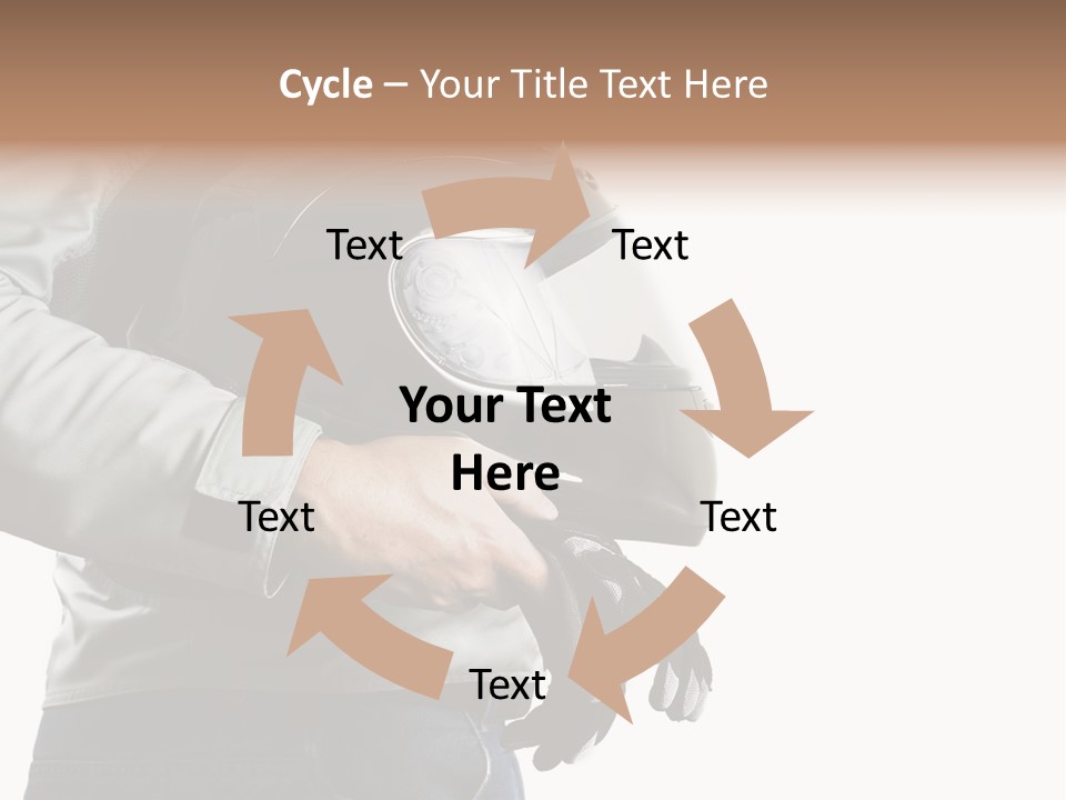 Motorcyclist PowerPoint Template