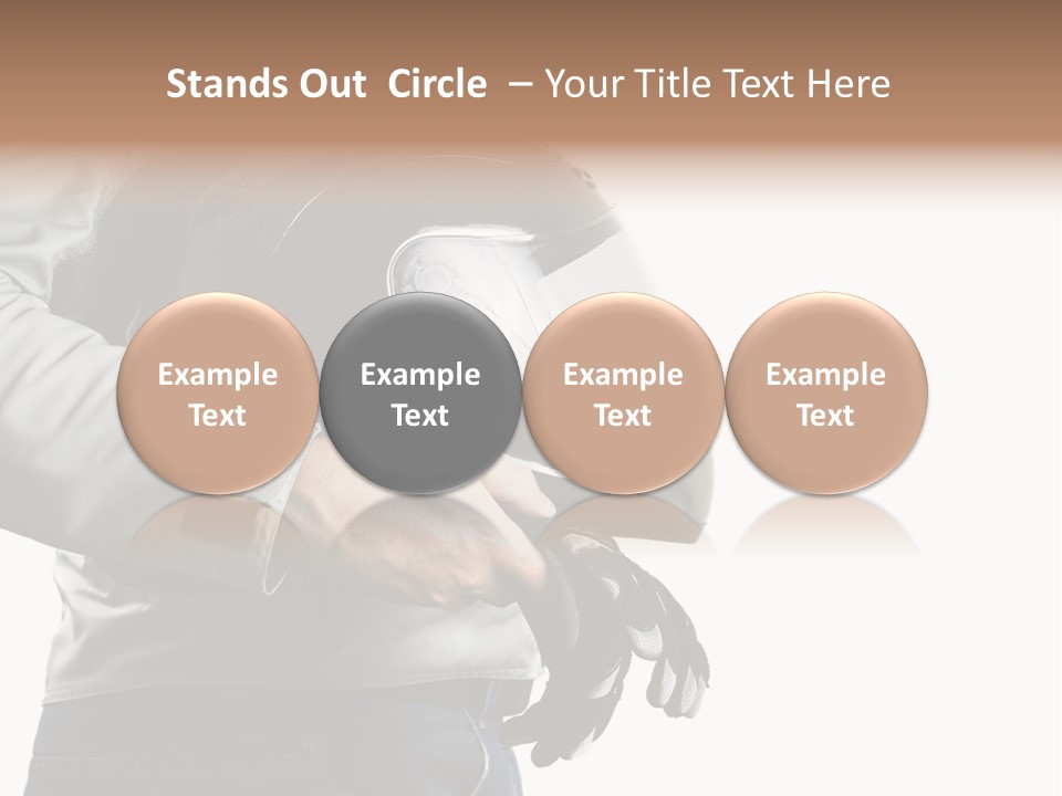 Motorcyclist PowerPoint Template