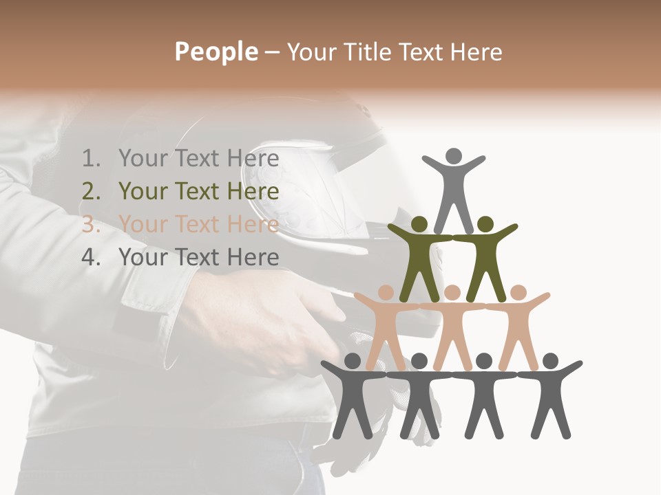 Motorcyclist PowerPoint Template