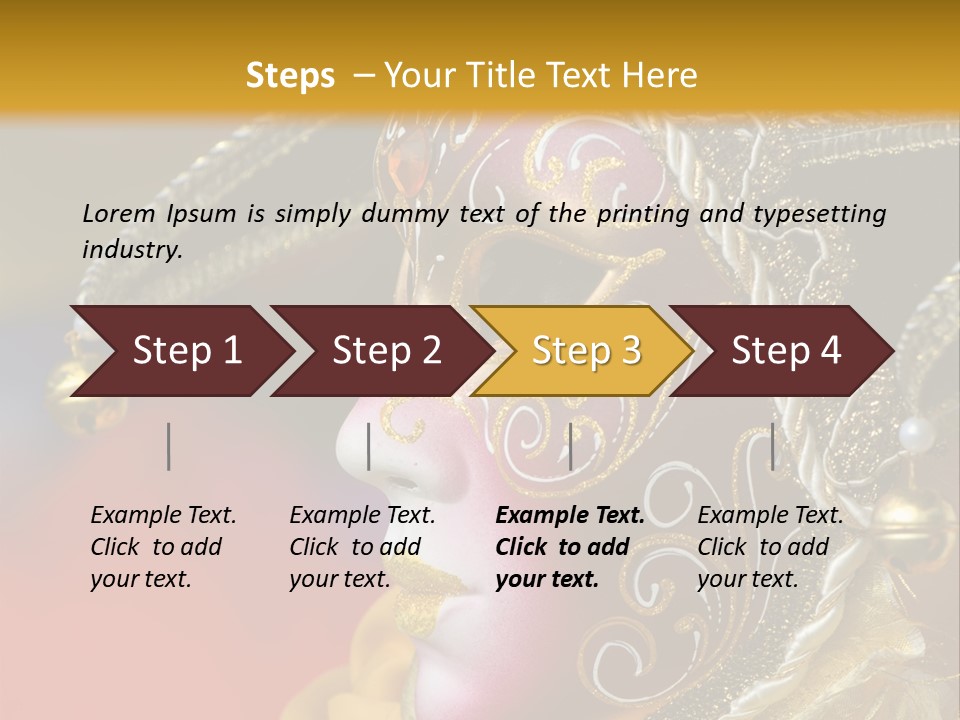 The Mask PowerPoint Template