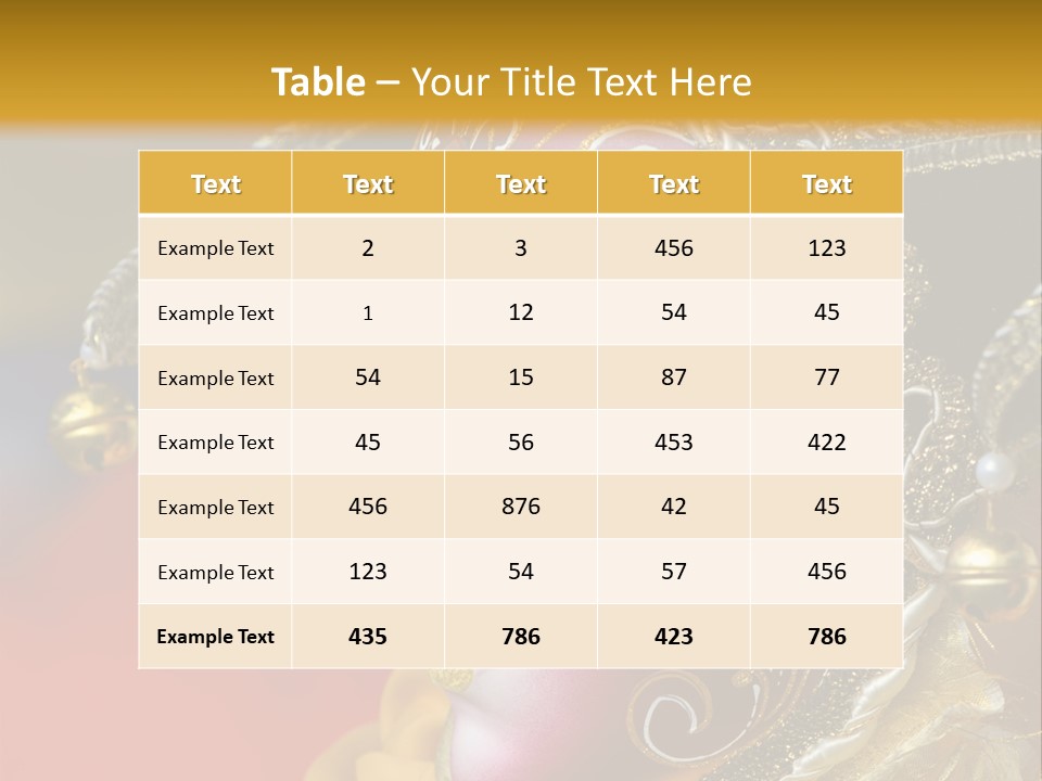 The Mask PowerPoint Template
