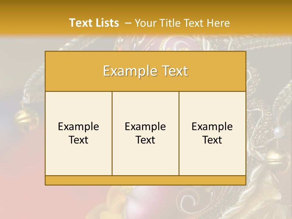 The Mask PowerPoint Template
