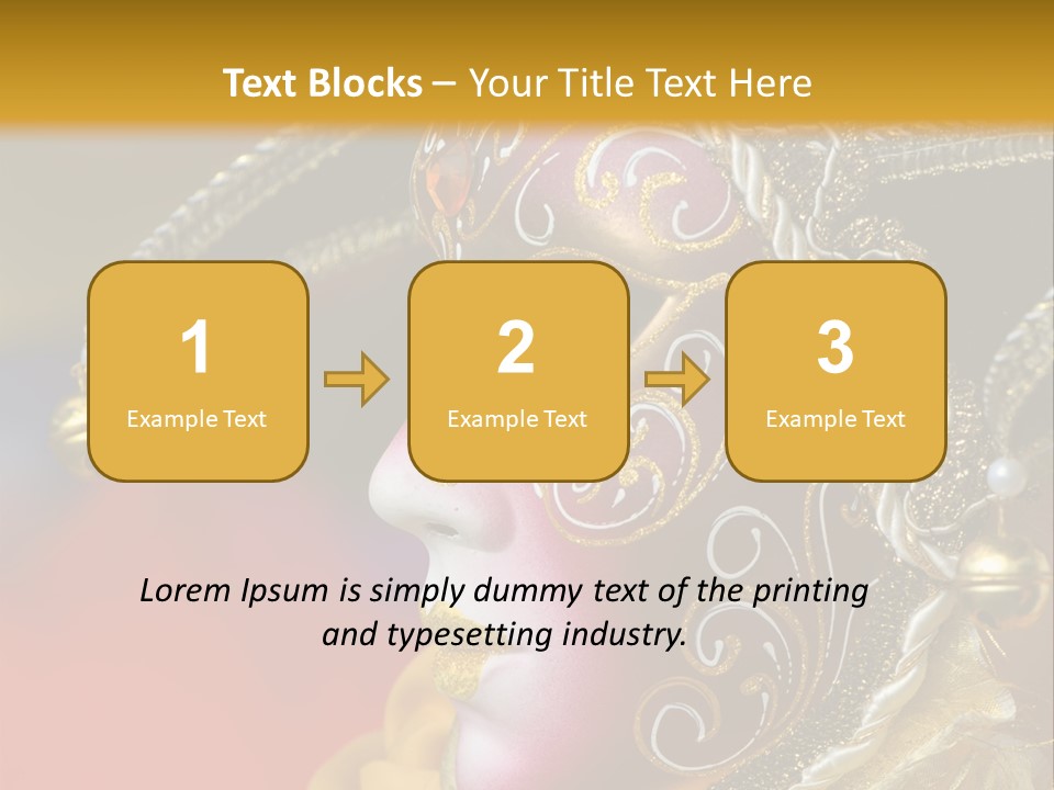 The Mask PowerPoint Template