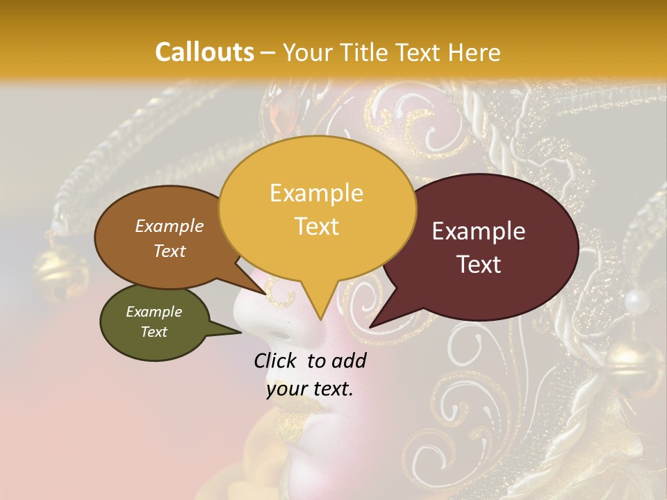 The Mask PowerPoint Template