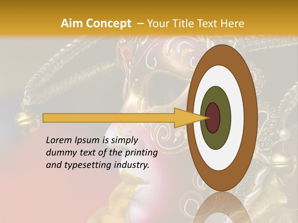 The Mask PowerPoint Template