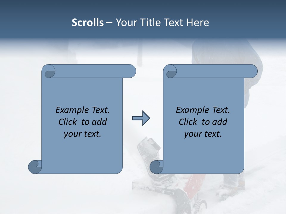 Snow Blower PowerPoint Template