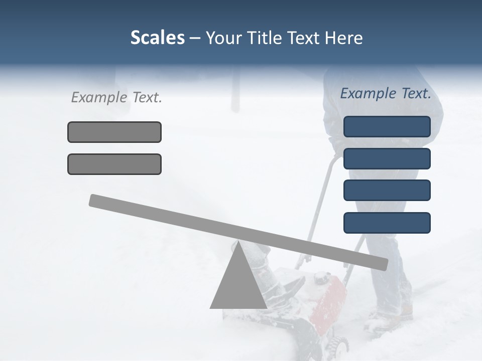 Snow Blower PowerPoint Template