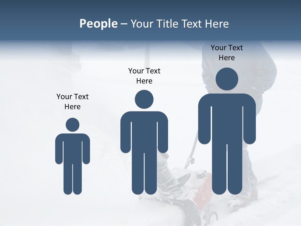 Snow Blower PowerPoint Template