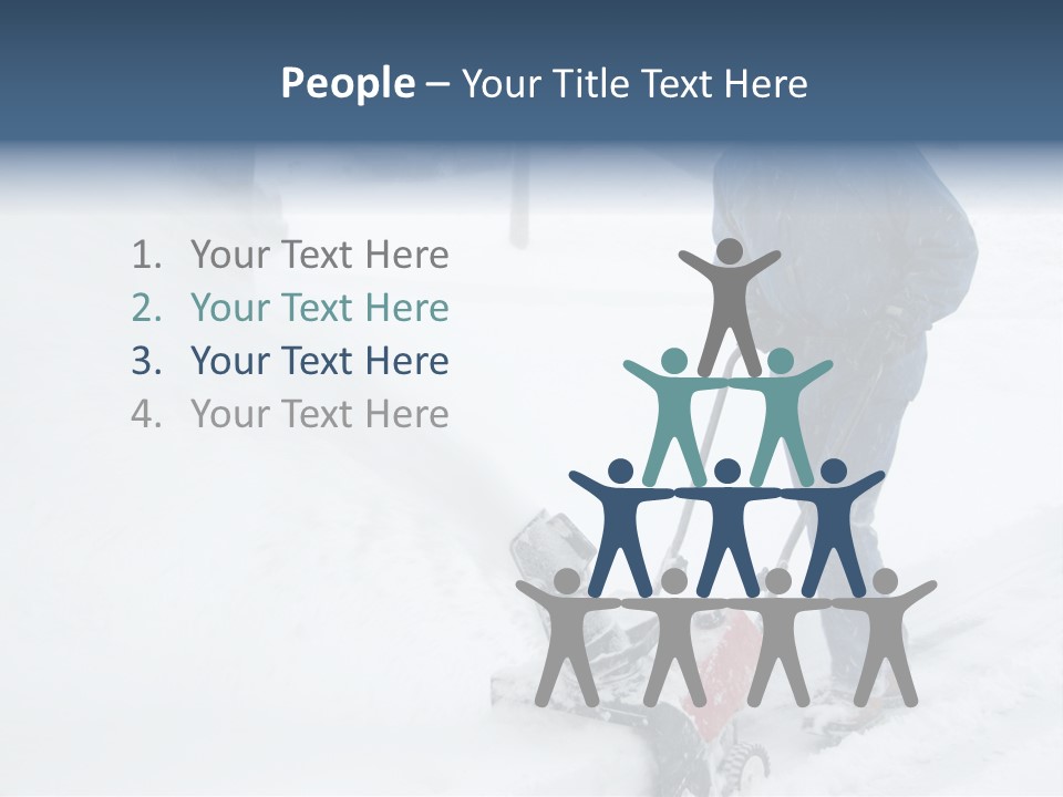 Snow Blower PowerPoint Template