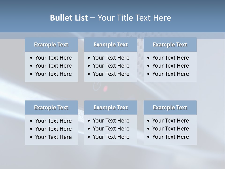 Technology Abstract PowerPoint Template