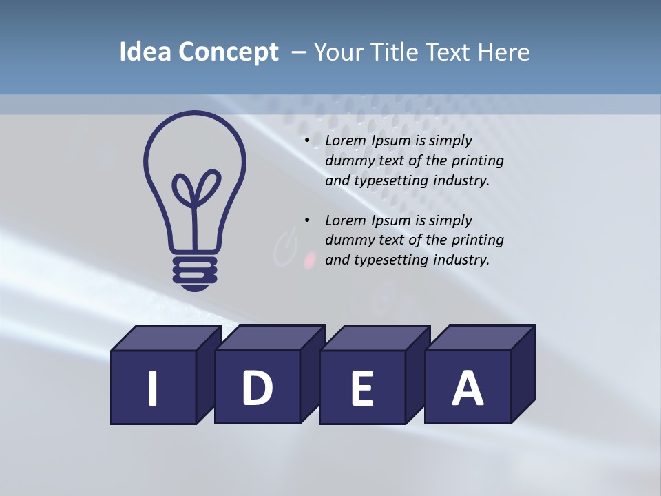 Technology Abstract PowerPoint Template