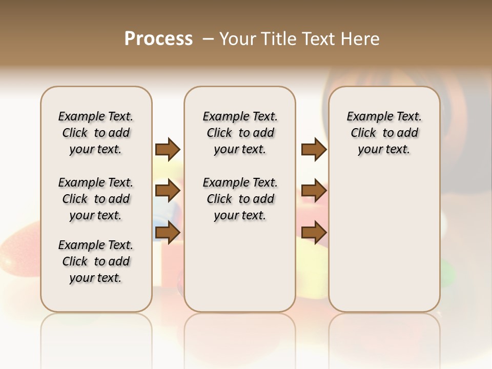 Pills Spilling Out Of Pill Bottle PowerPoint Template
