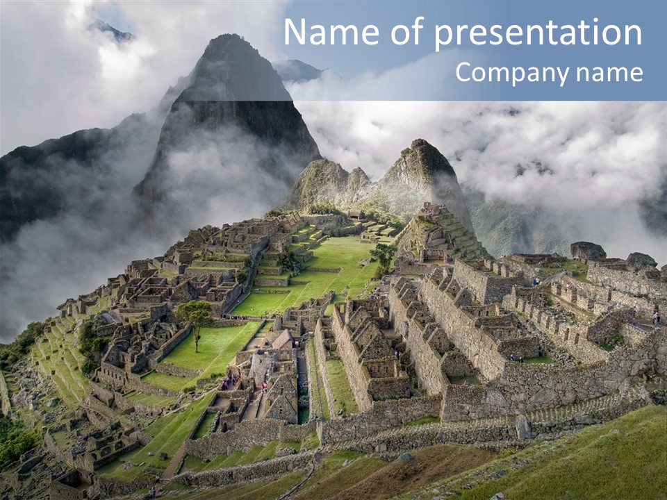Machu Picchu (Peru) PowerPoint Template