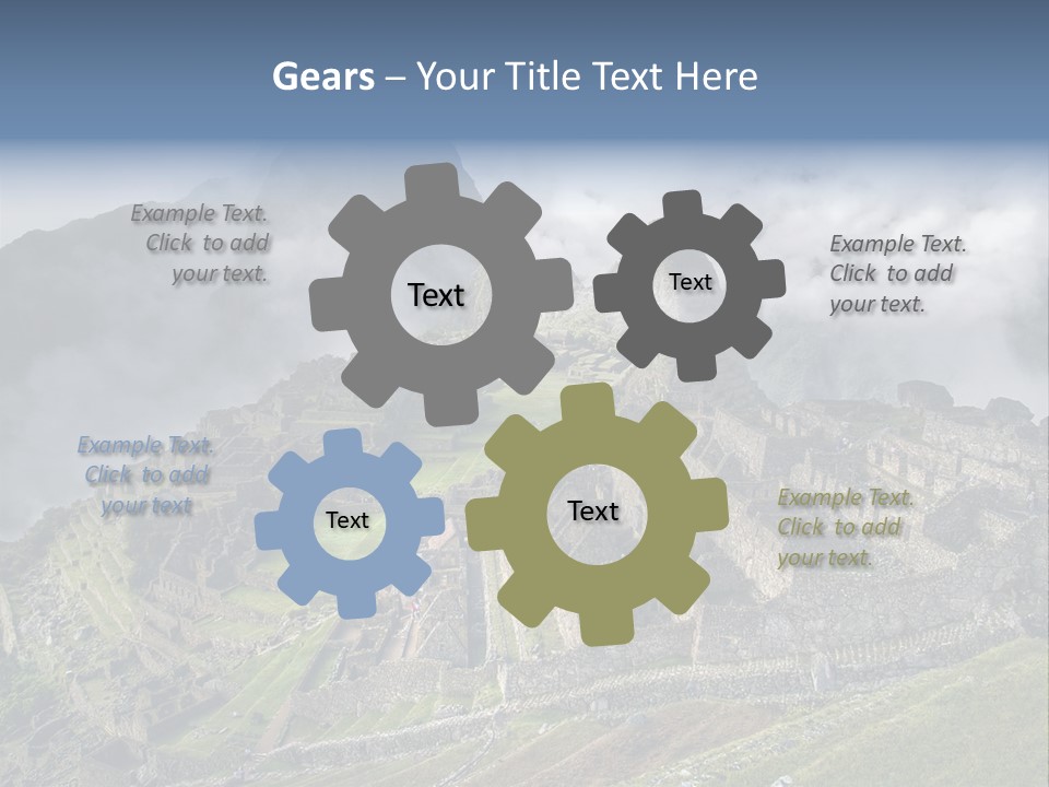 Machu Picchu (Peru) PowerPoint Template