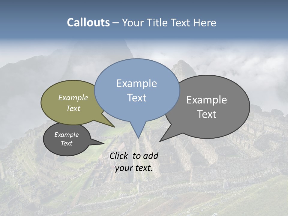 Machu Picchu (Peru) PowerPoint Template