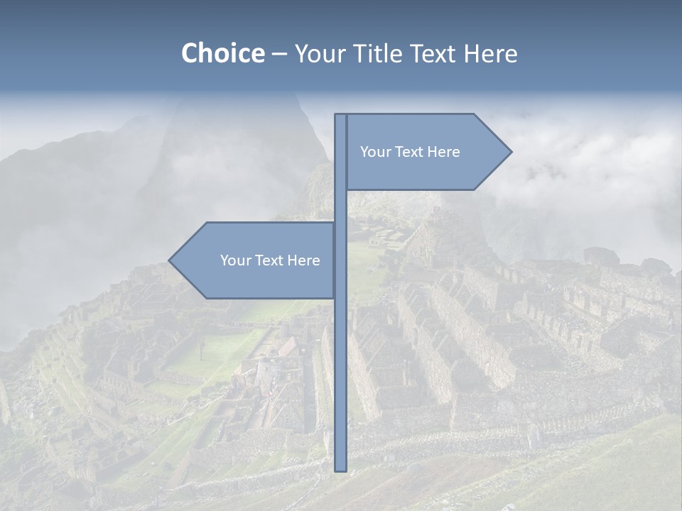 Machu Picchu (Peru) PowerPoint Template