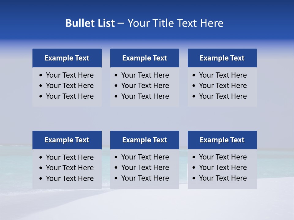 Tropical Ocean PowerPoint Template