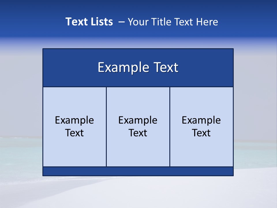 Tropical Ocean PowerPoint Template