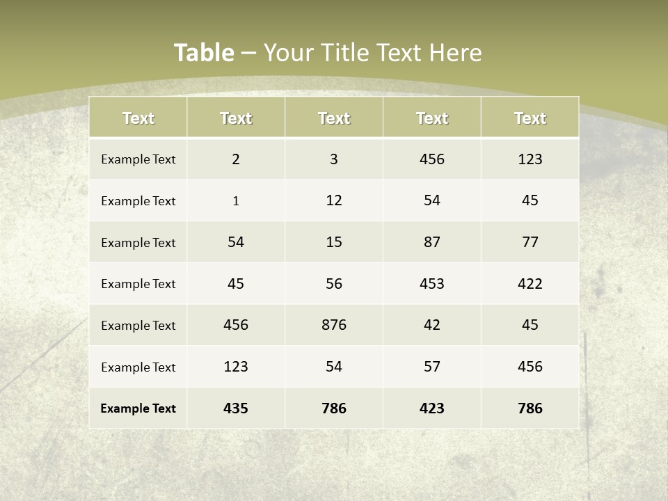 Vintage Background - Paper PowerPoint Template