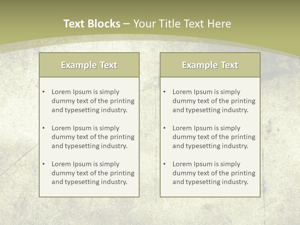 Vintage Background - Paper PowerPoint Template
