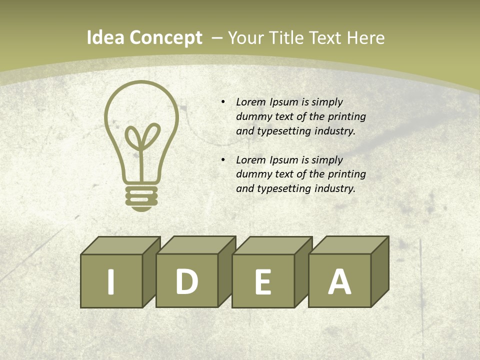 Vintage Background - Paper PowerPoint Template