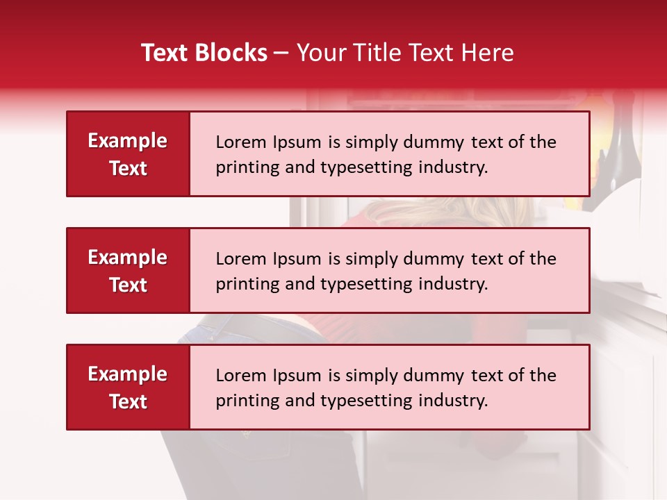 Home Life: Girl Looking For Something To Eat PowerPoint Template
