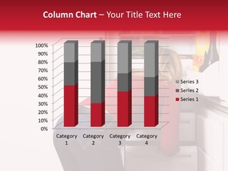 Home Life: Girl Looking For Something To Eat PowerPoint Template