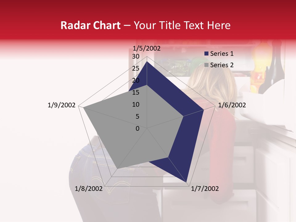 Home Life: Girl Looking For Something To Eat PowerPoint Template