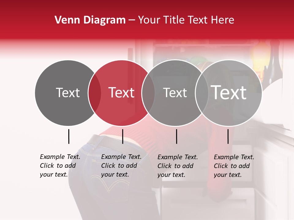 Home Life: Girl Looking For Something To Eat PowerPoint Template